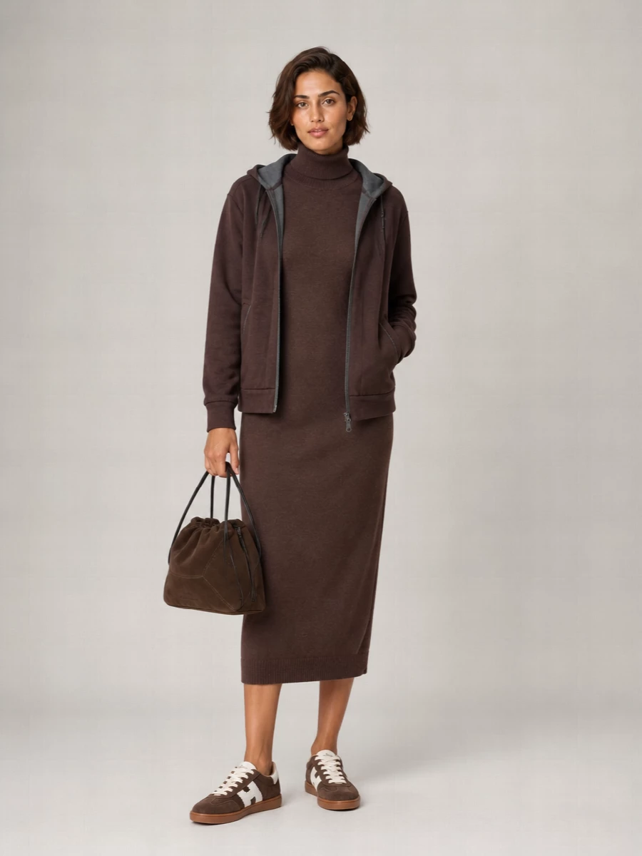 Brunello Cucinelli hooded zip sweatshirt