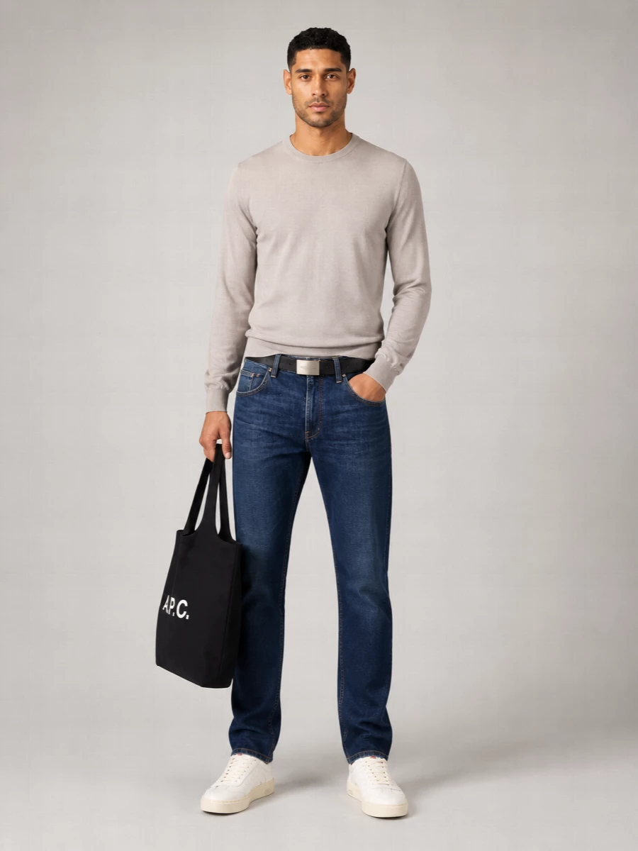 Dondup Denim Straight-Leg Trousers