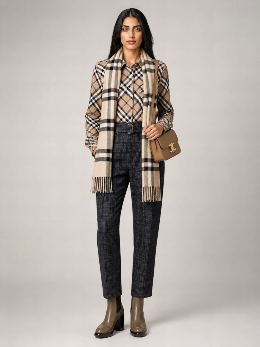 Burberry Checked Shirt