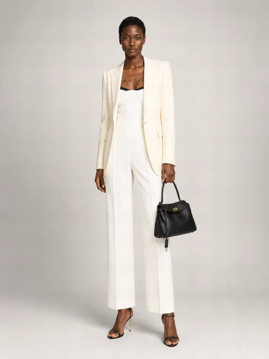 Tom Ford Silk Blend Single-Breasted Blazer
