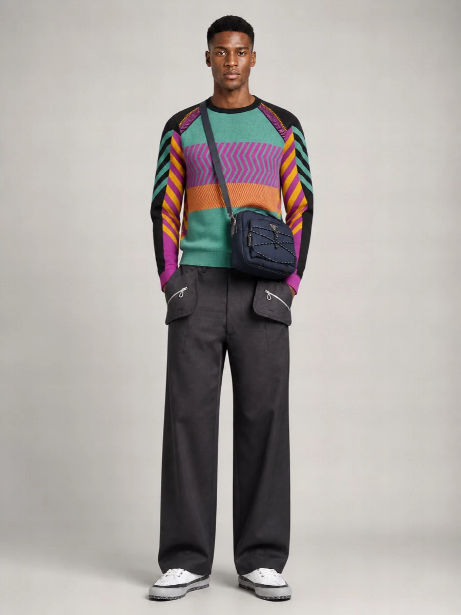 Kiko Kostadinov Leather Low-Top Sneakers