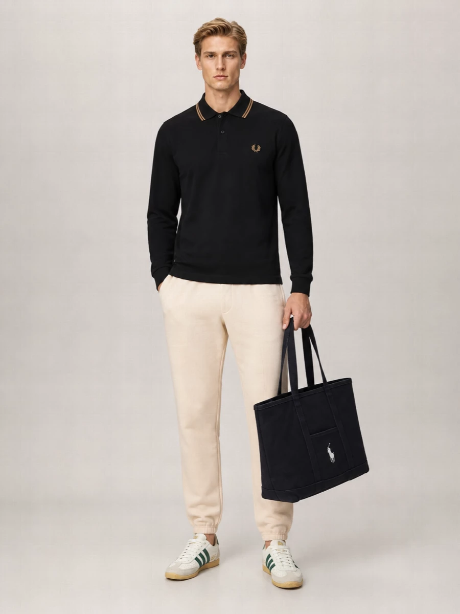 Fred Perry Cotton Logo Polo Shirt