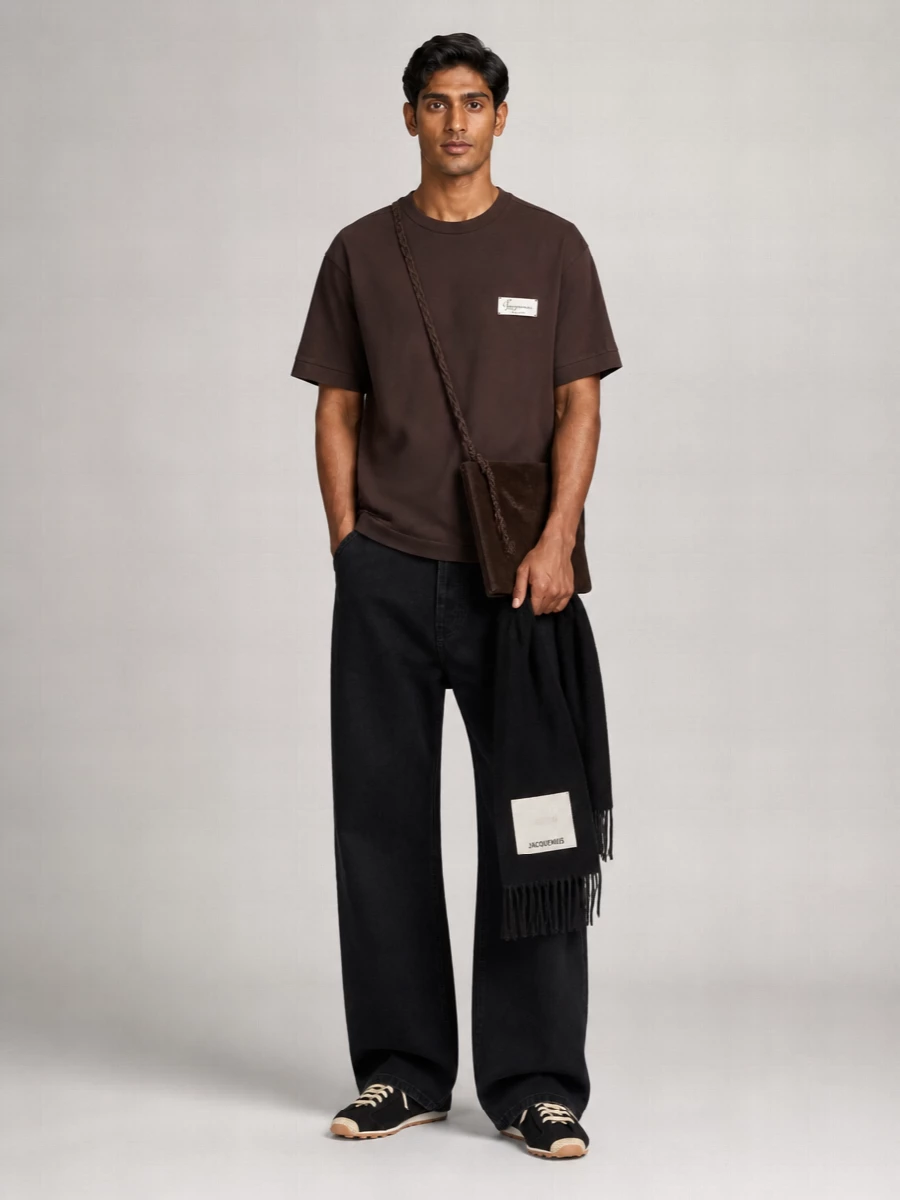 Jacquemus Cotton Short-Sleeve Crew-Neck T-Shirt