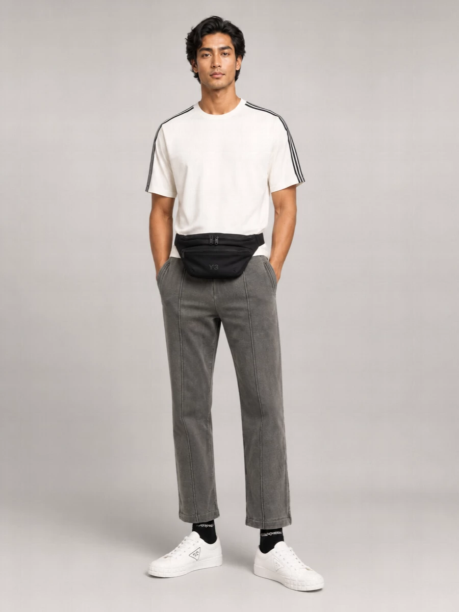 Y-3 Logo Print Short Sleeve T-Shirt