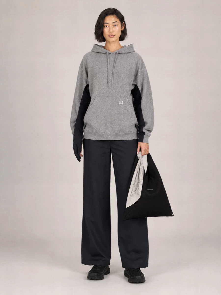 Mm6 Maison Margiela Cotton Hoodie Mini Dress