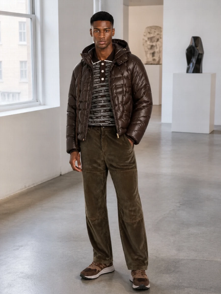 Casablanca puffer corduroy cargo hogan sneakers