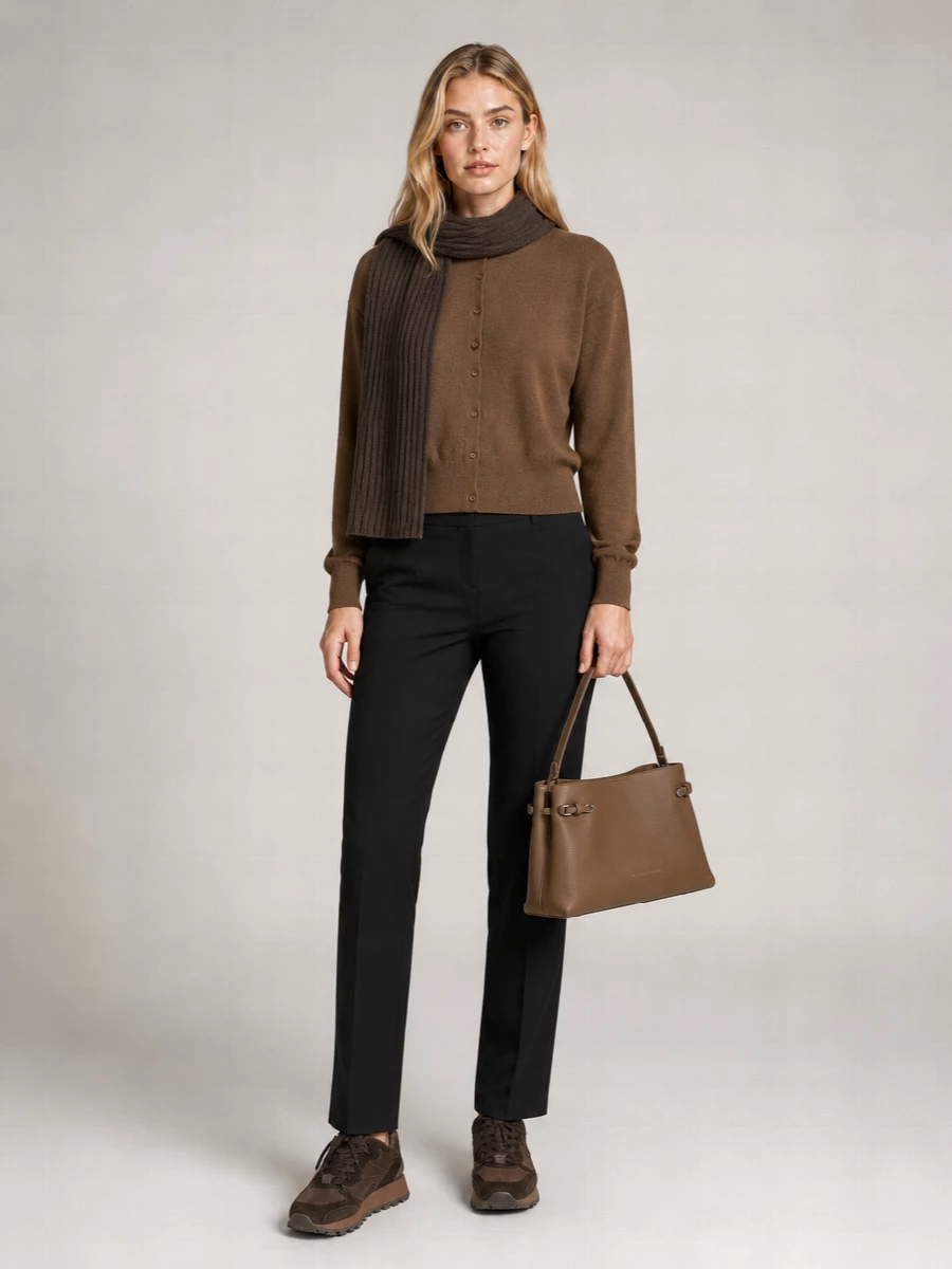 Extreme Cashmere Cashmere Ribbed Round-Neck Cardigan