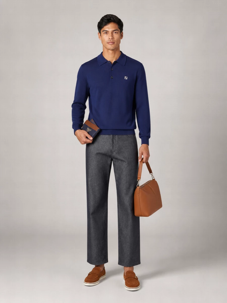 Ferragamo Leather Loafers