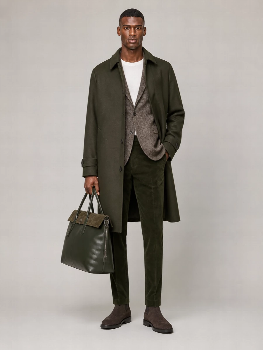 Boglioli Single Breasted Coat