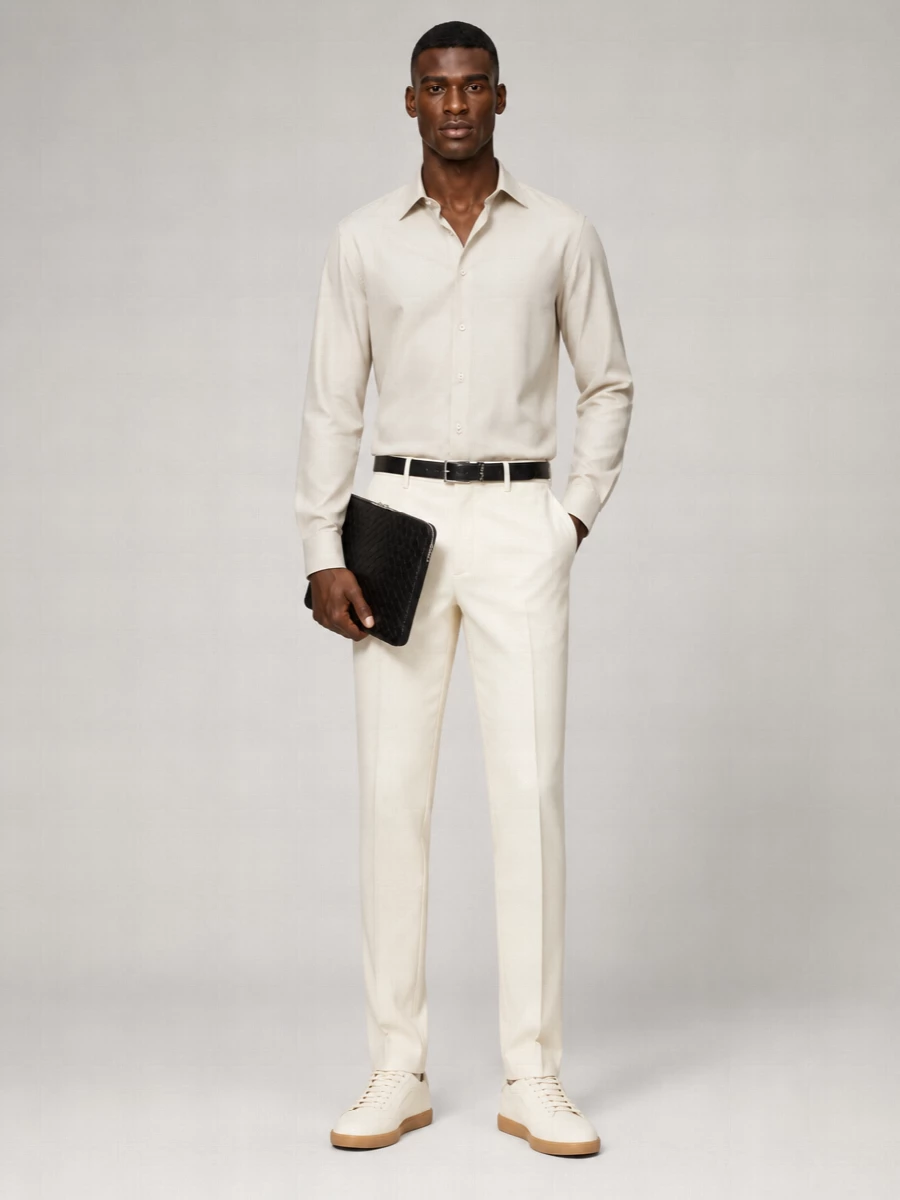 Zegna Pleated Regular-Fit Tailored Trousers