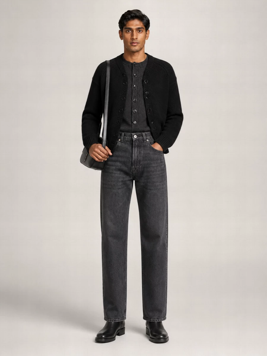 Our Legacy wool cropped cardigan