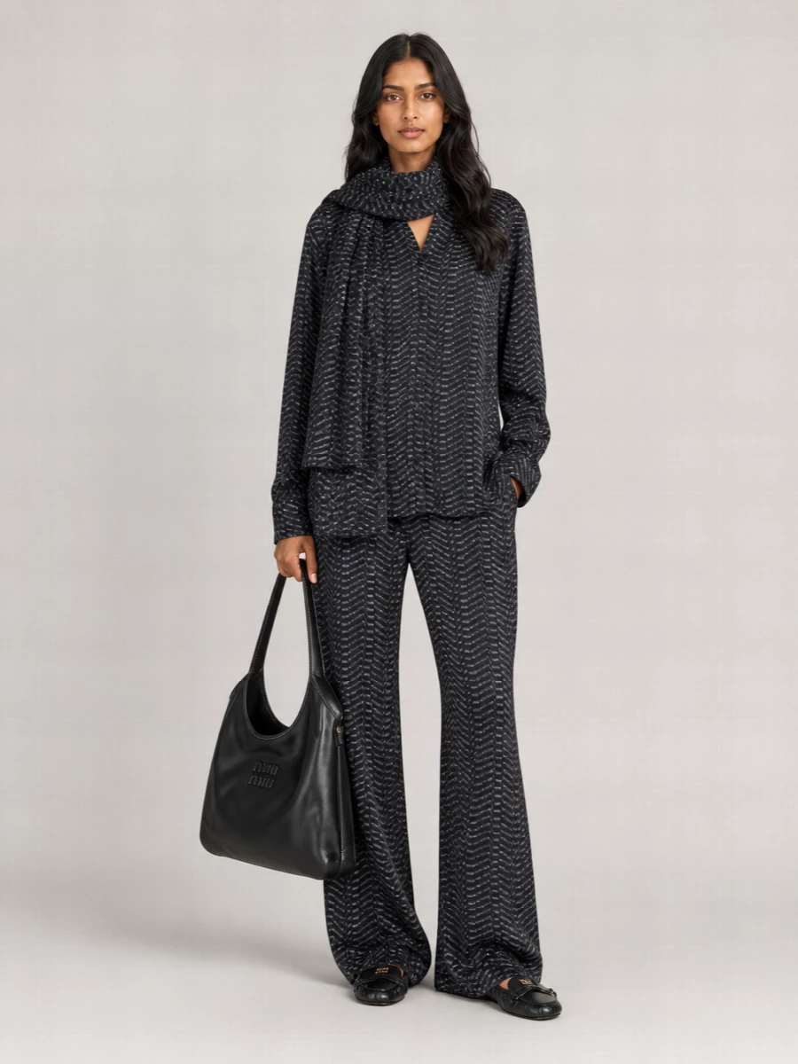 Miu Miu Ivy Leather Shoulder Bag