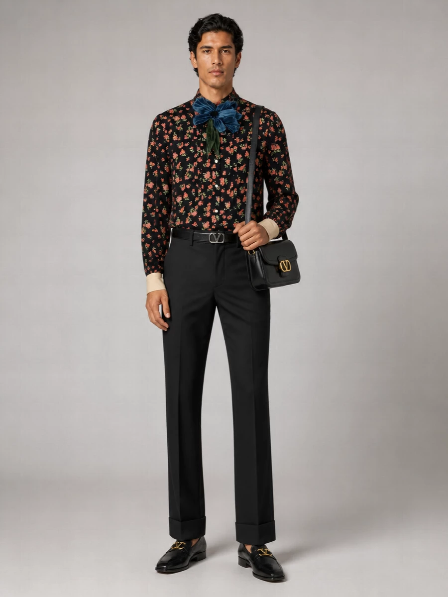 Valentino Garavani Leather Belt