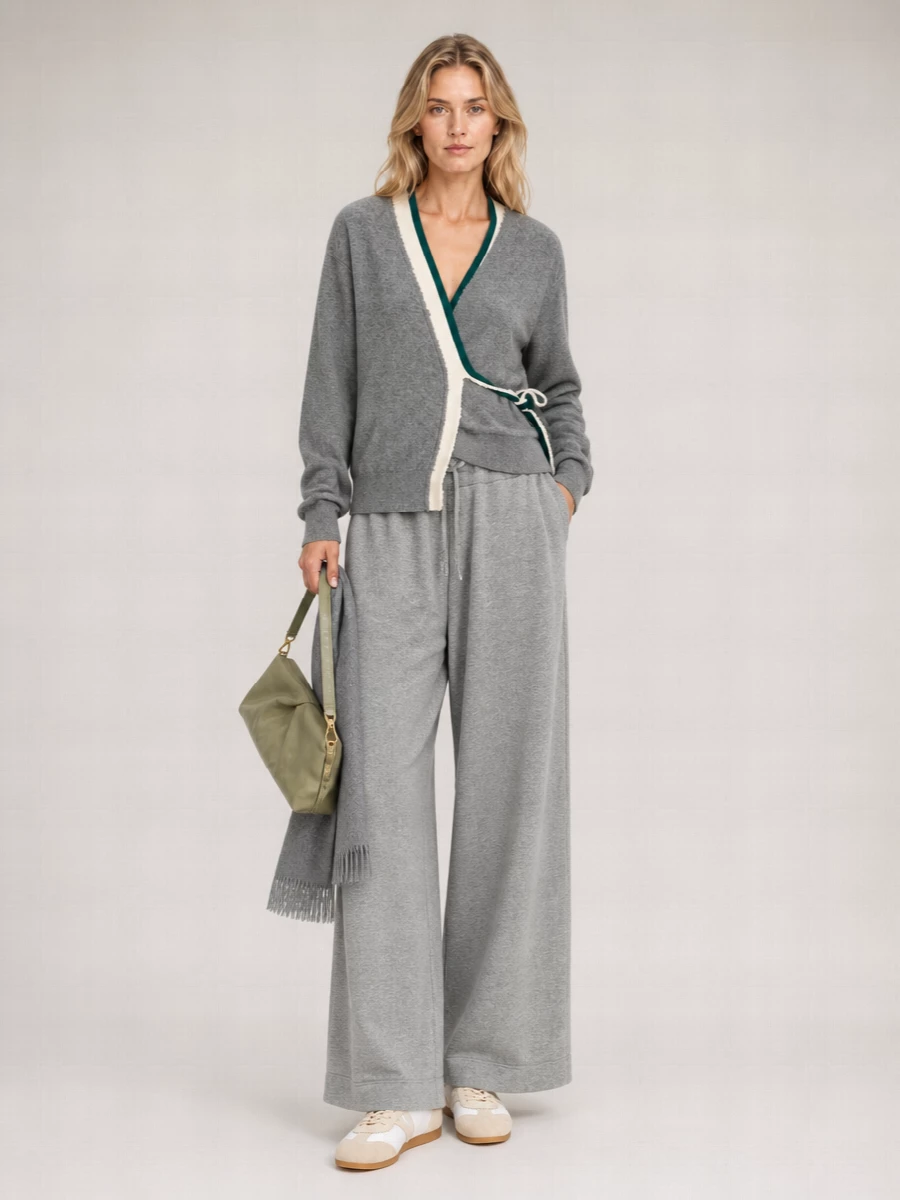 Dries Van Noten cashmere relaxed-fit wrap cardigan