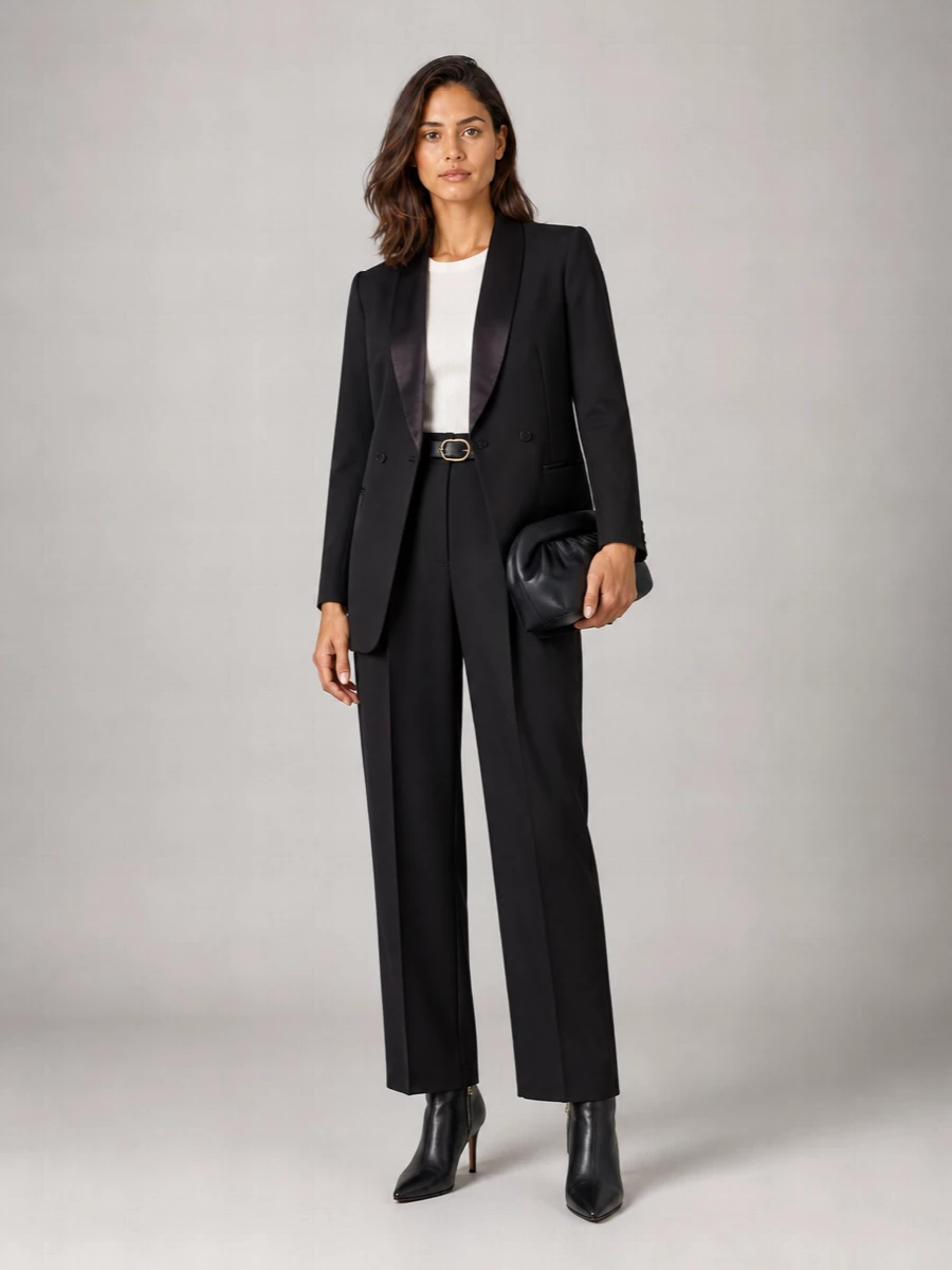 Alysi virgin wool tailored trousers