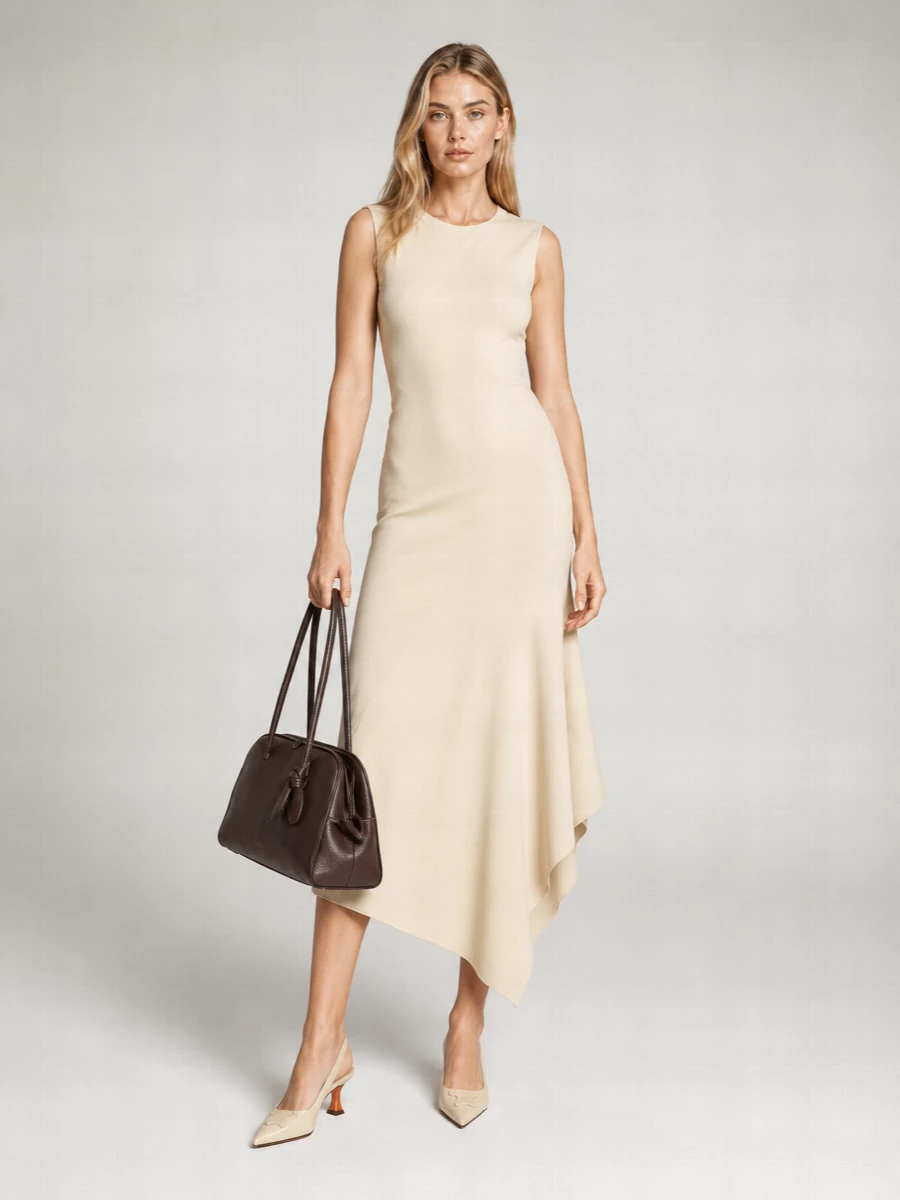 Santoni Calf Leather Slingback Pumps