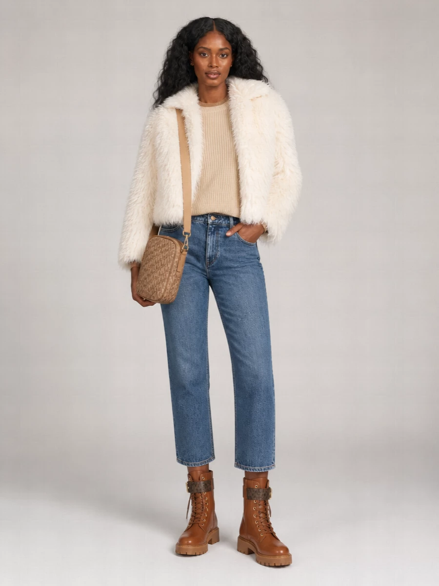 Michael Kors Leather Crossbody Bag