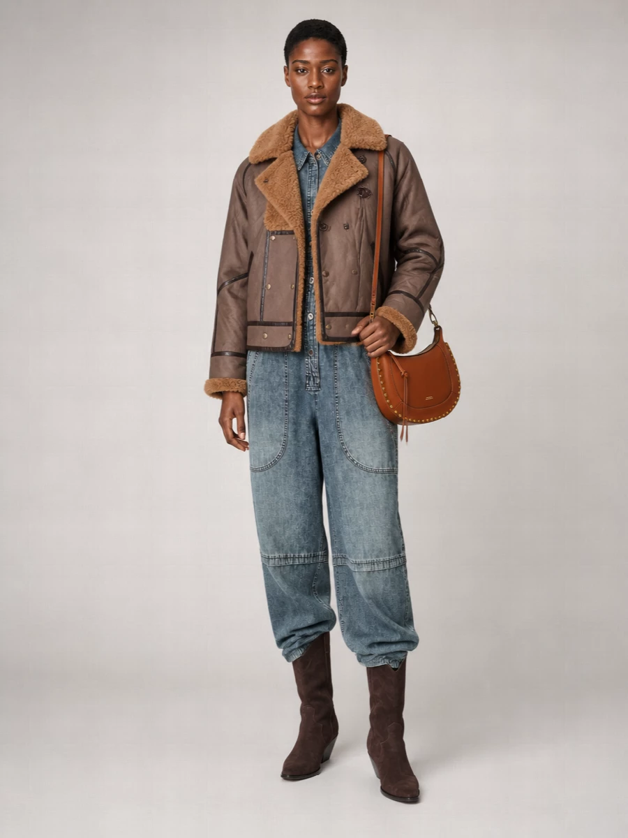 Isabel Marant Etoile Faux Fur Coat