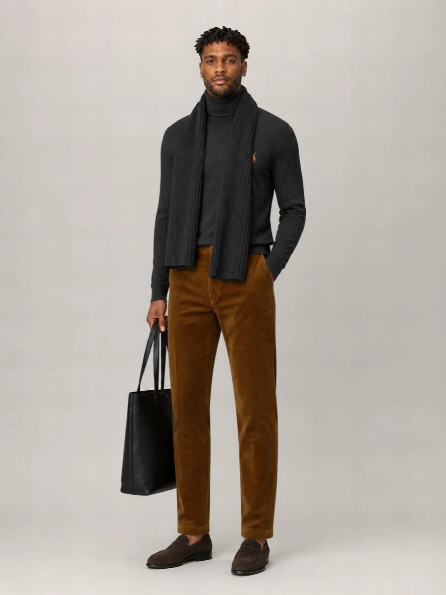 Polo Ralph Lauren Ribbed Cotton Turtleneck Jumper