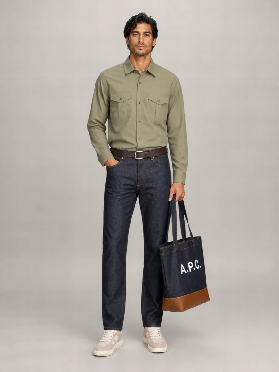 A.p.c. Organic Cotton Casual Shirt