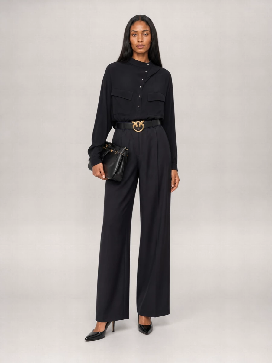 Pinko wide-leg trousers