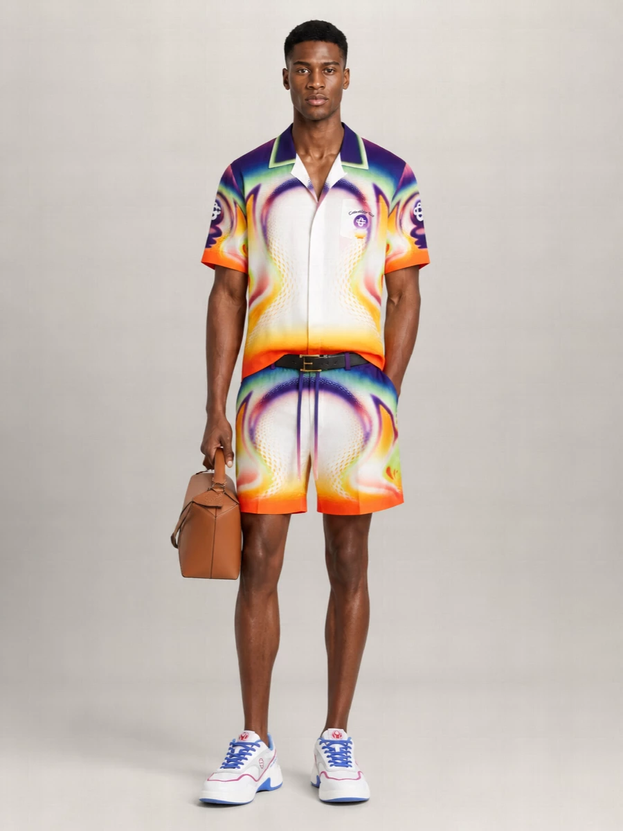 Casablanca Silk Swim Shorts