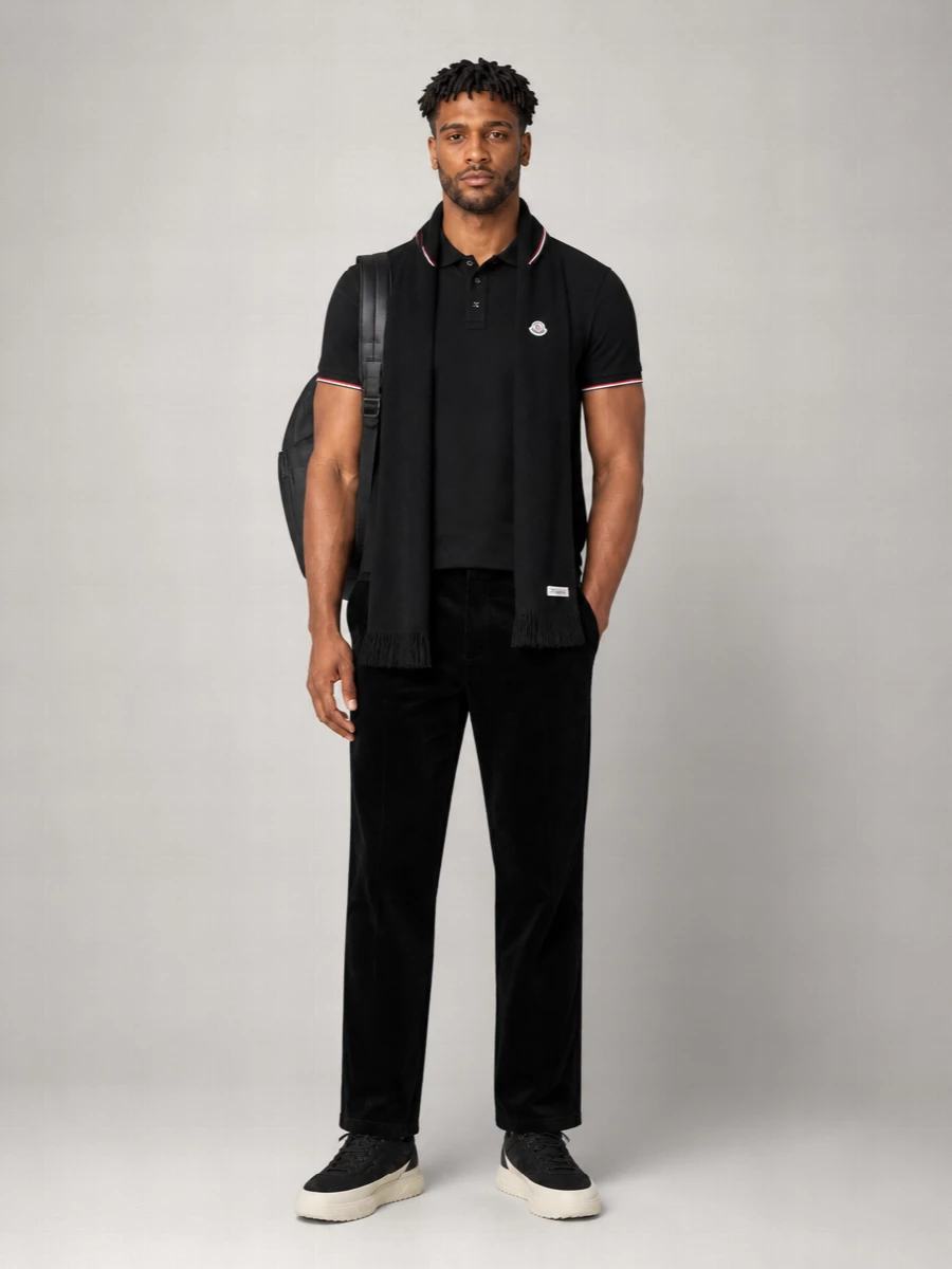 Moncler Cotton Polo Shirt