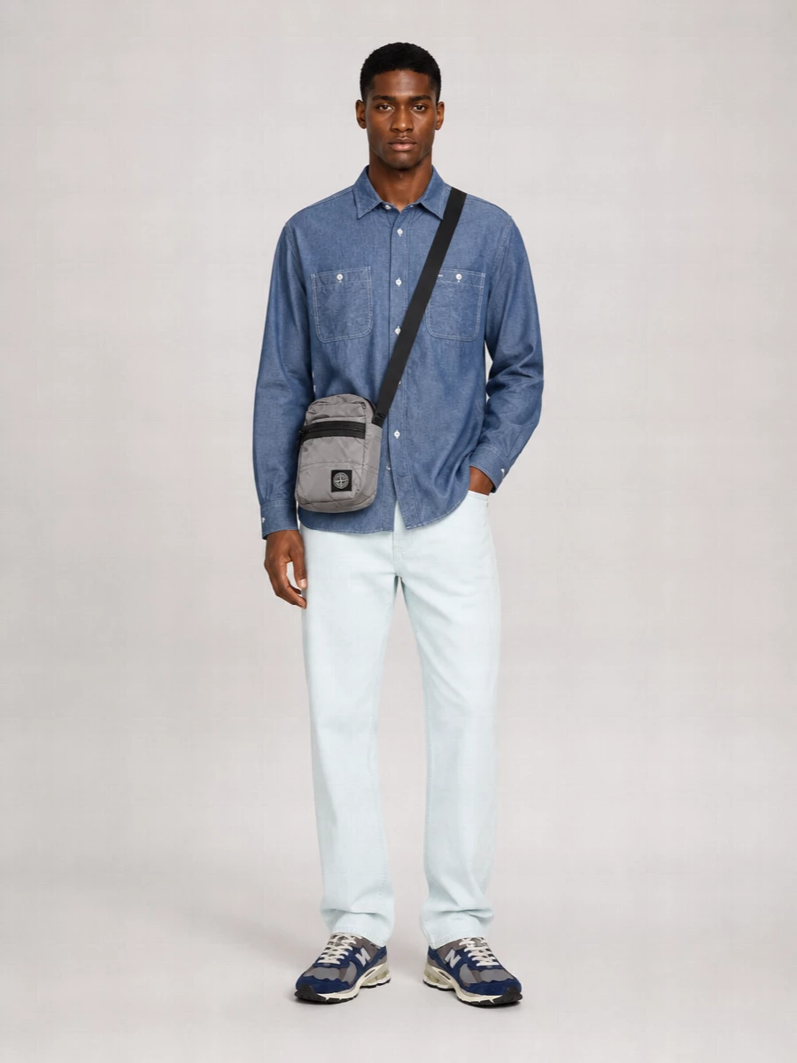 New Balance Paneled Low-Top Sneakers