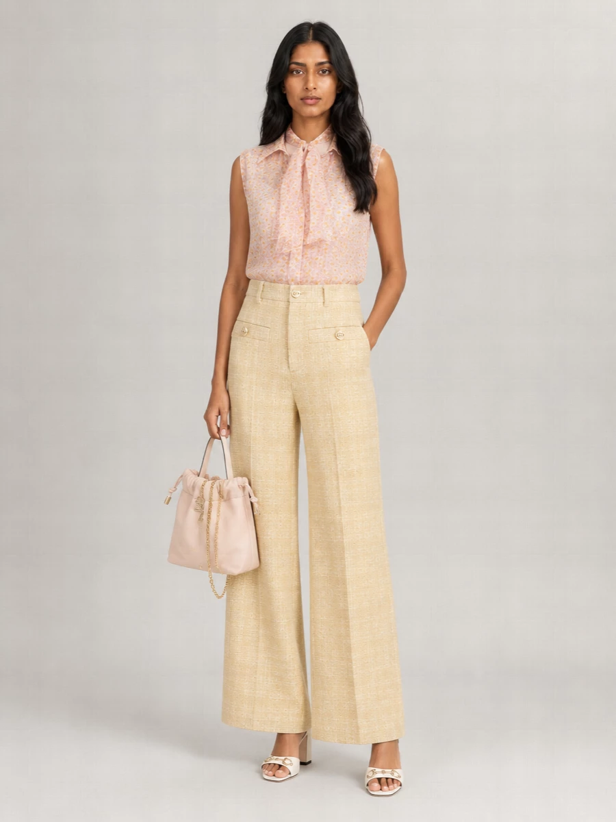 Gucci Printed Crepe Blouse