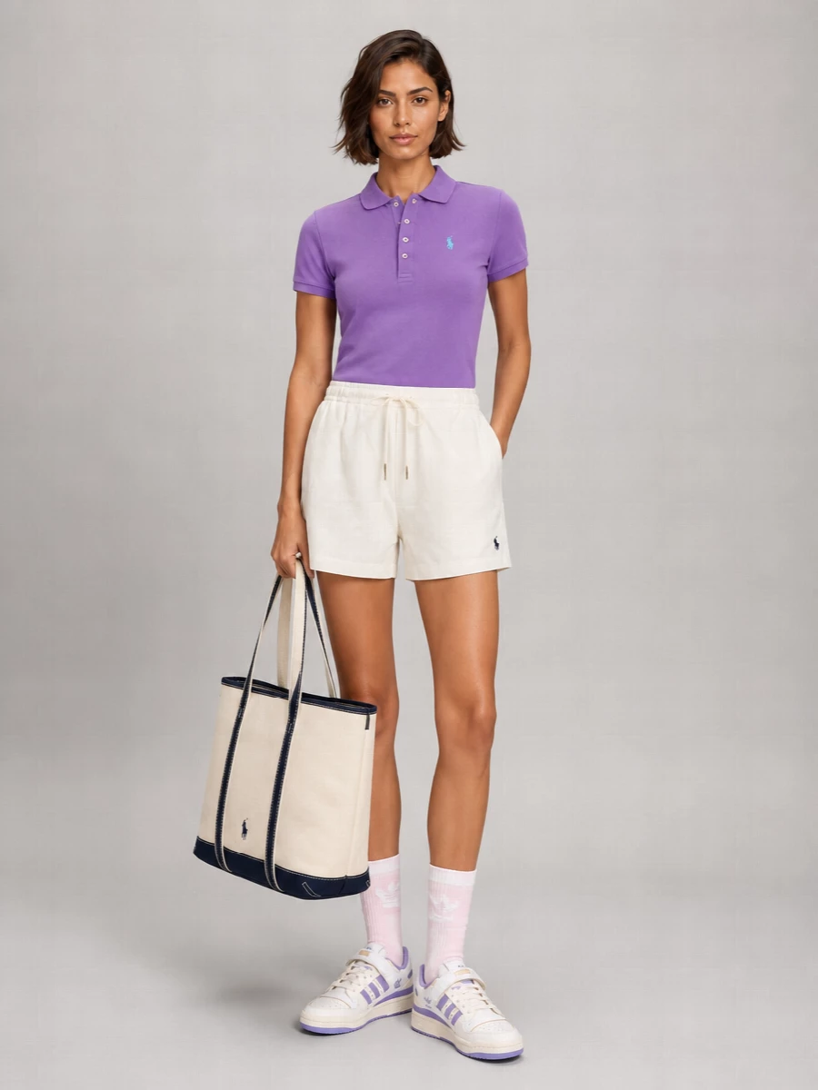 Polo Ralph Lauren Cotton Piqué Slim-Fit Short-Sleeve Polo Shirt