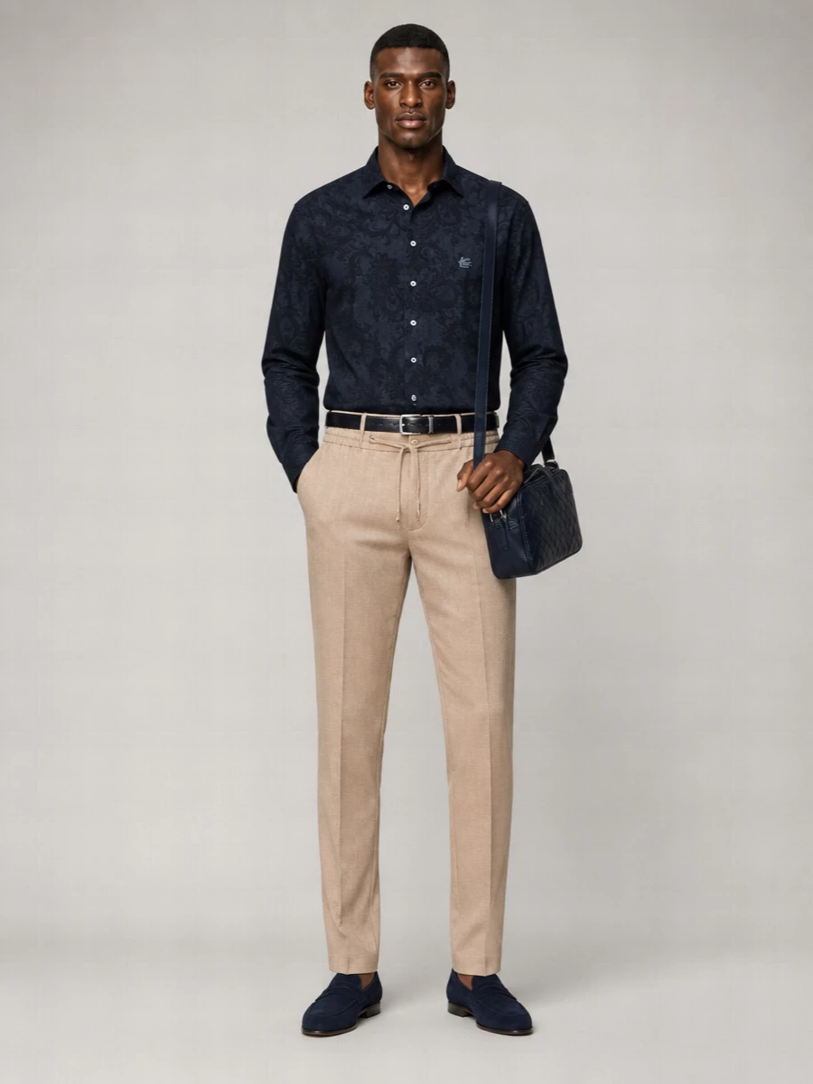 Etro Paisley Ramage Cotton Shirt
