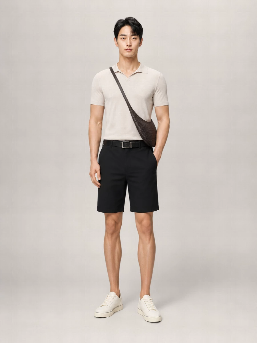 Brunello Cucinelli Cotton Chino Shorts