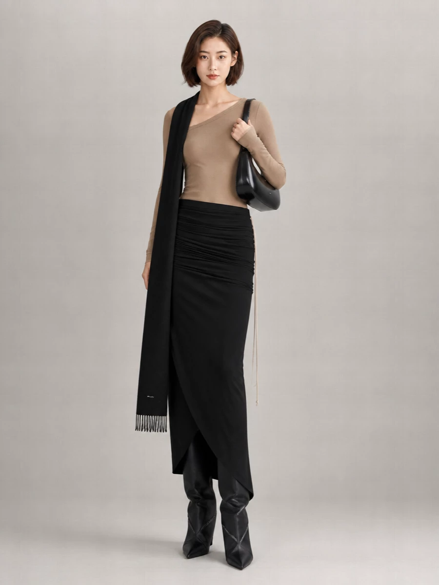 Rick Owens Drkshdw Cotton Ziggy Blouse