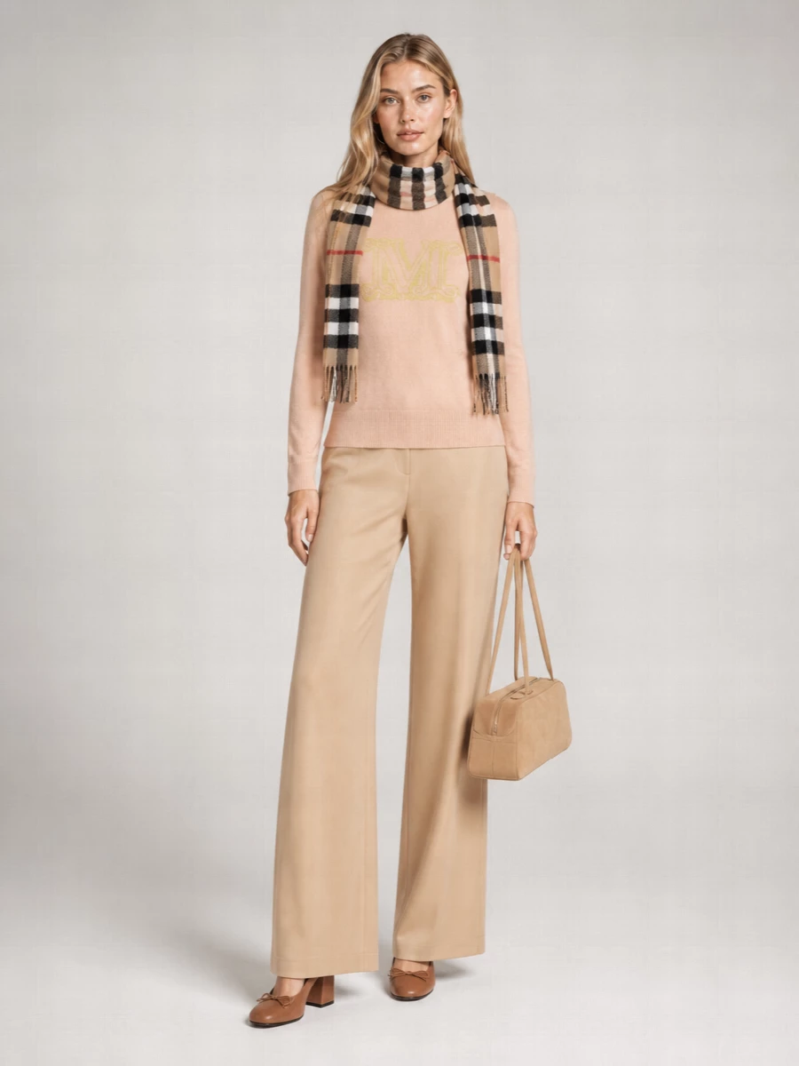 Max Mara Crew Neck Knit Sweater