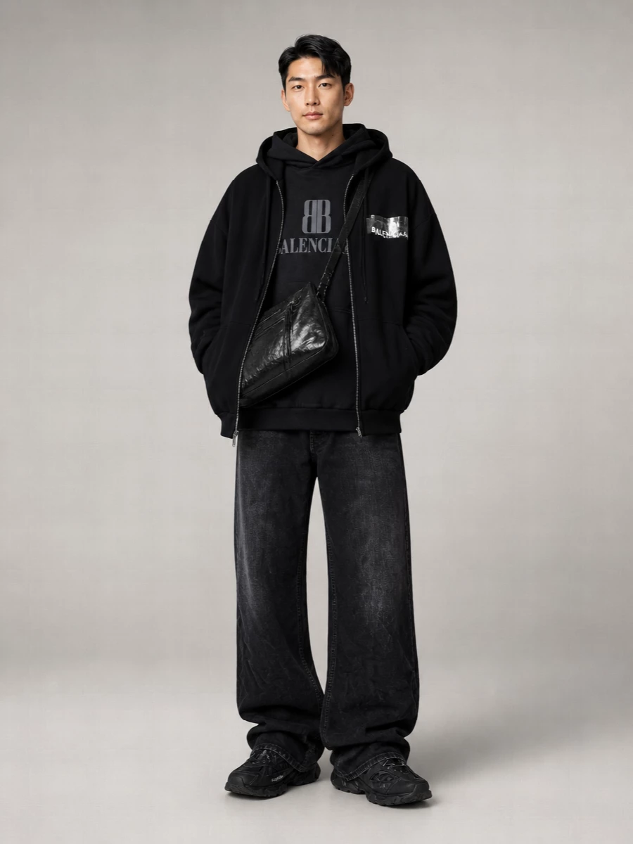 Balenciaga Hooded Jacket