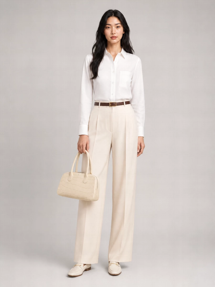 Loulou Studio Cotton Oversized Shirt