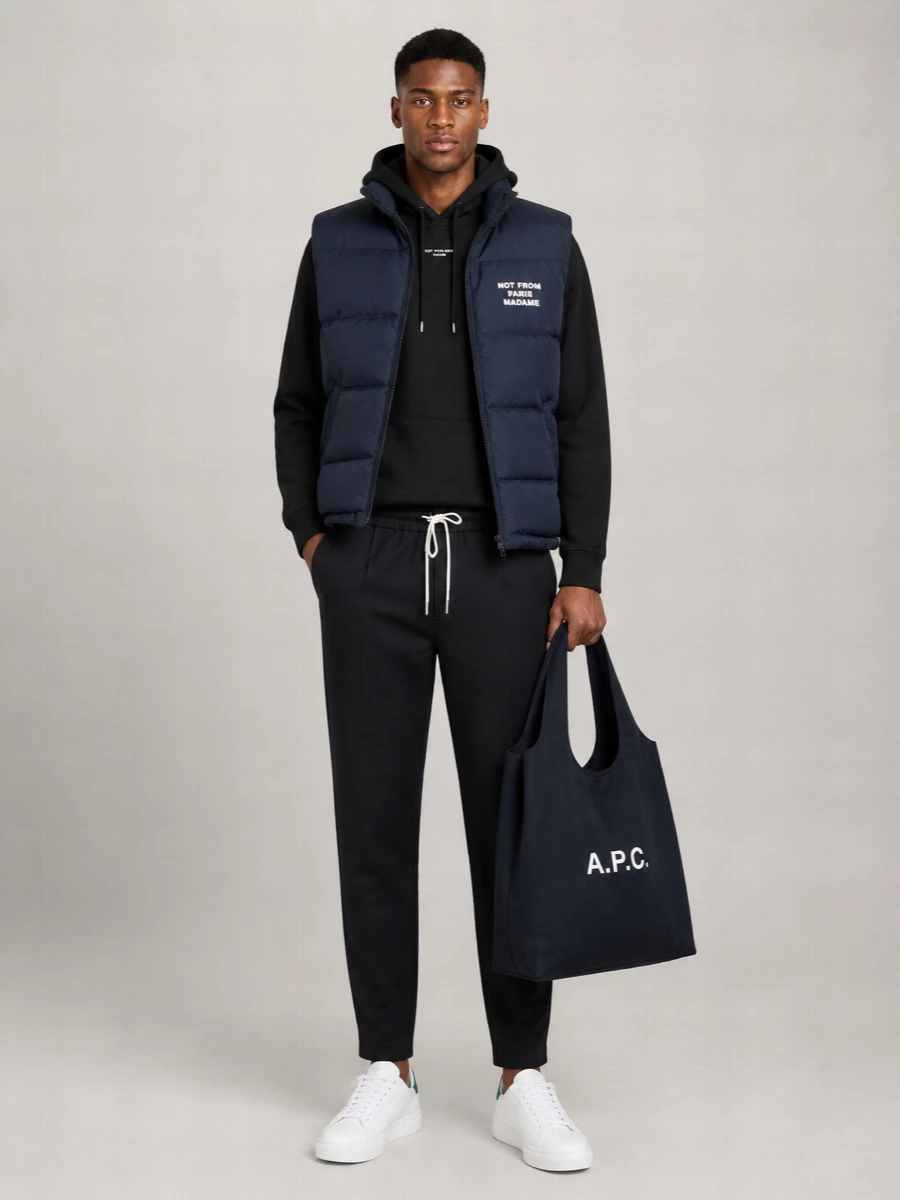 Drôle De Monsieur Padded Gilet