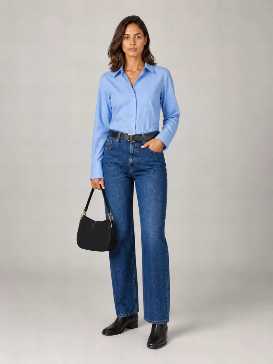 Furla Flow Mini Leather And Suede Shoulder Bag