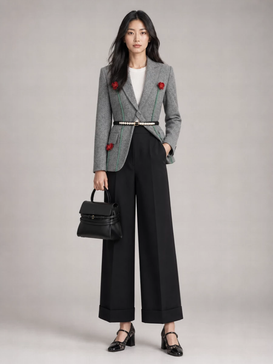 Moschino Silk Blend Blazer