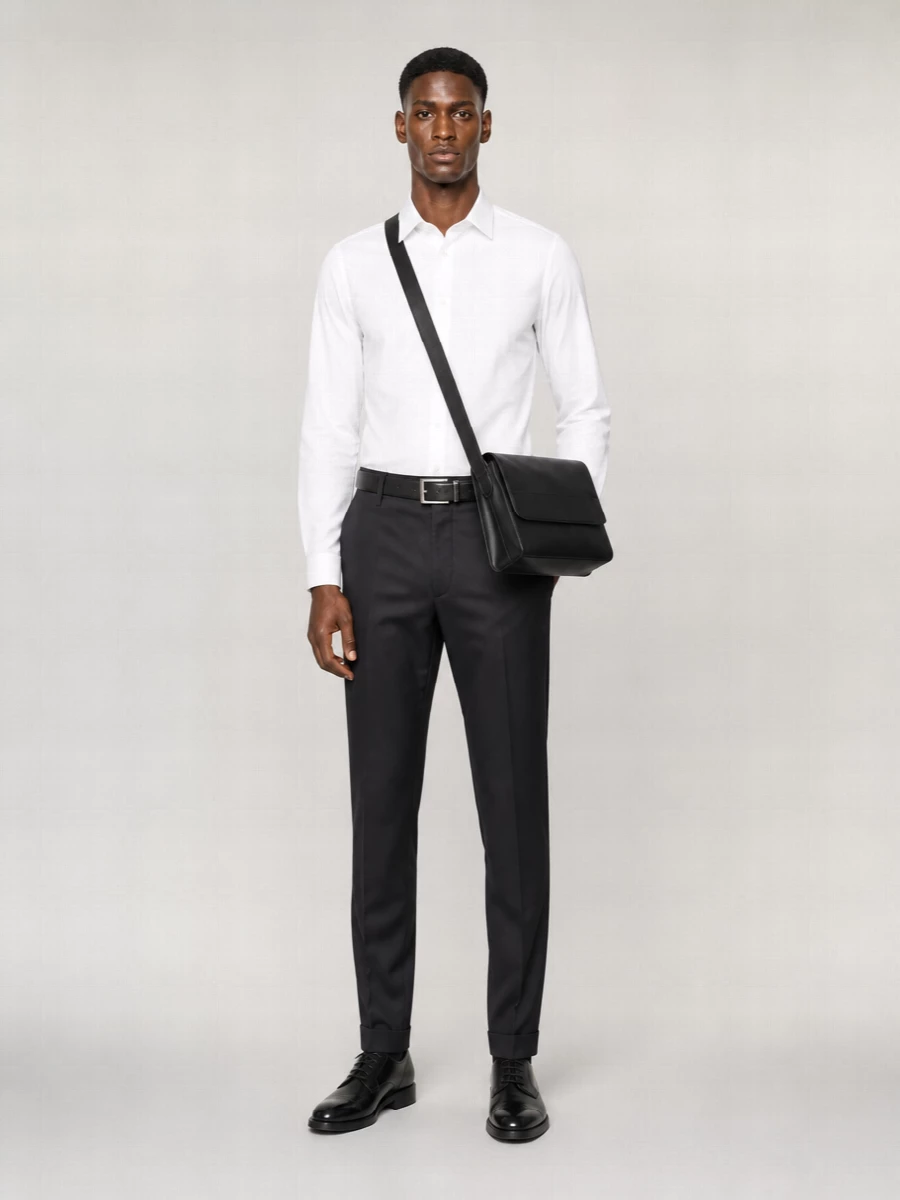 Dondup Cotton Straight-Leg Trousers