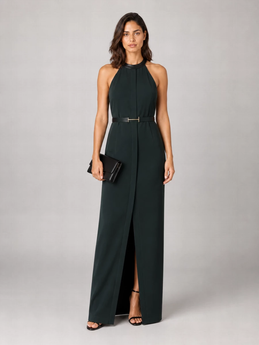 Tom Ford Halterneck Sleeveless Maxi Dress