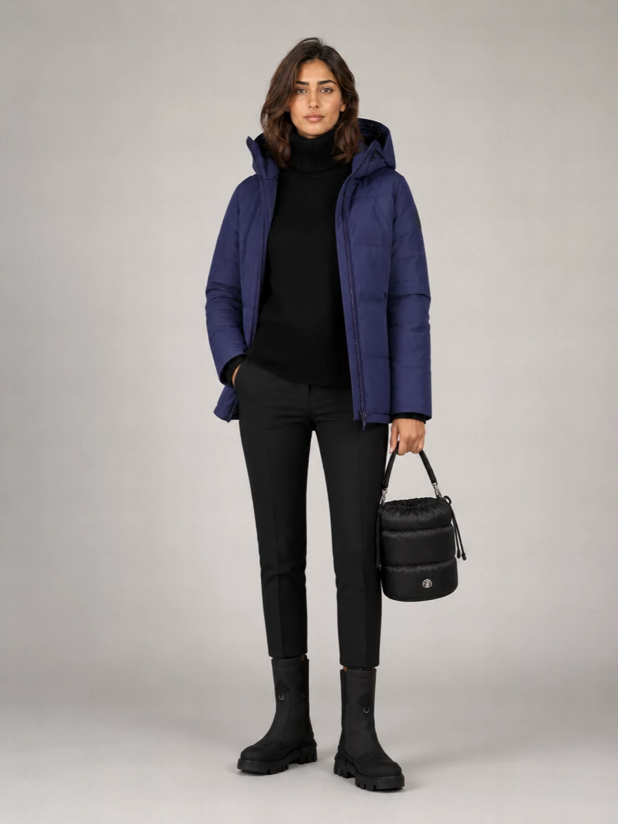 Canada Goose Quilted Hooded Parka Coat