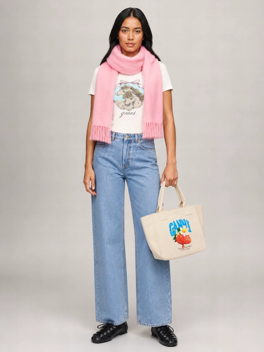 Ganni Cotton T-Shirt