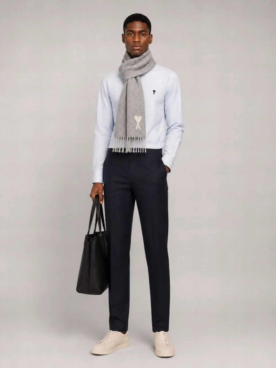 Ami Paris Striped Shirt