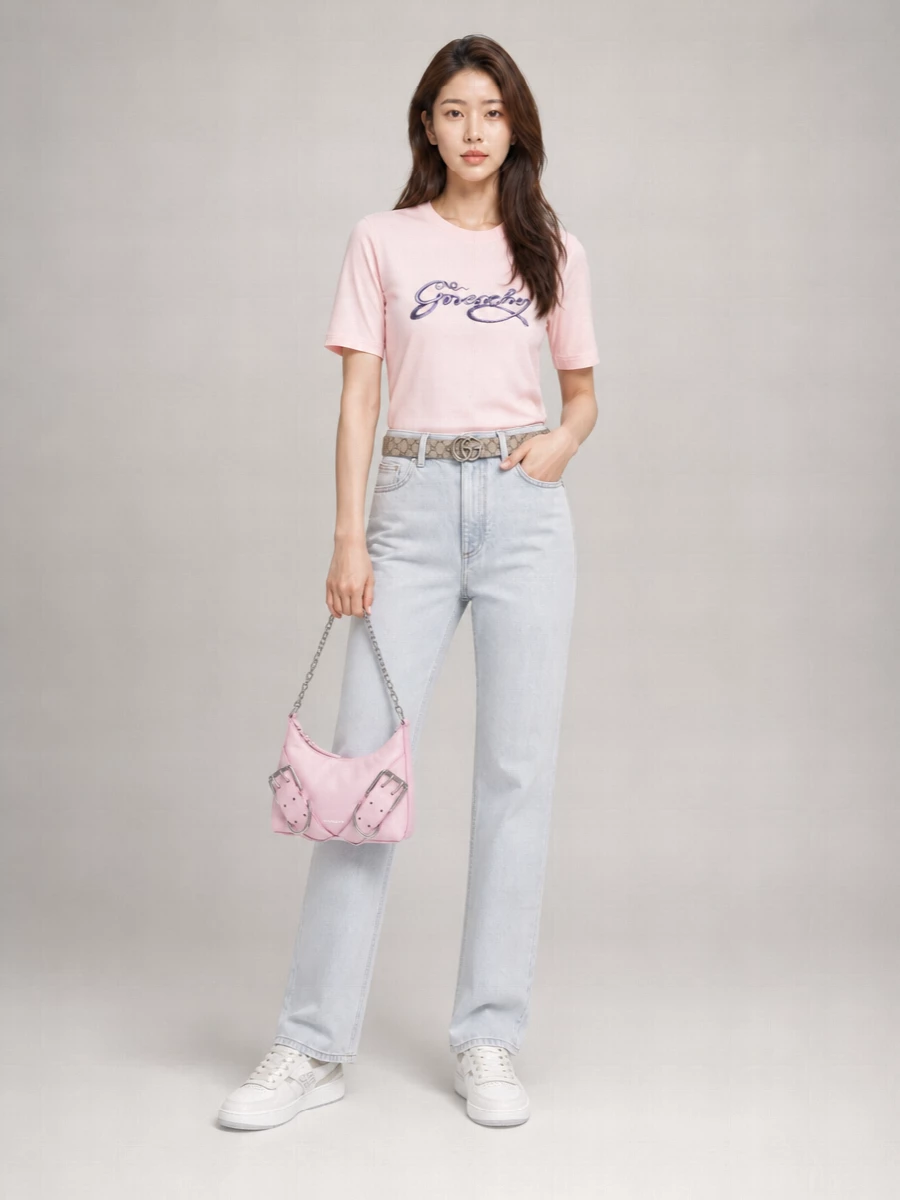 Givenchy Logo-Embroidered Cotton T-Shirt