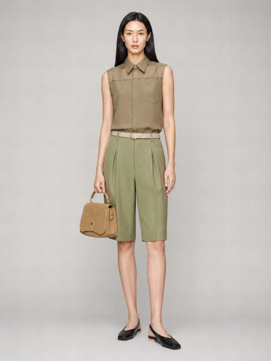 Ami Paris Sleeveless Shirt