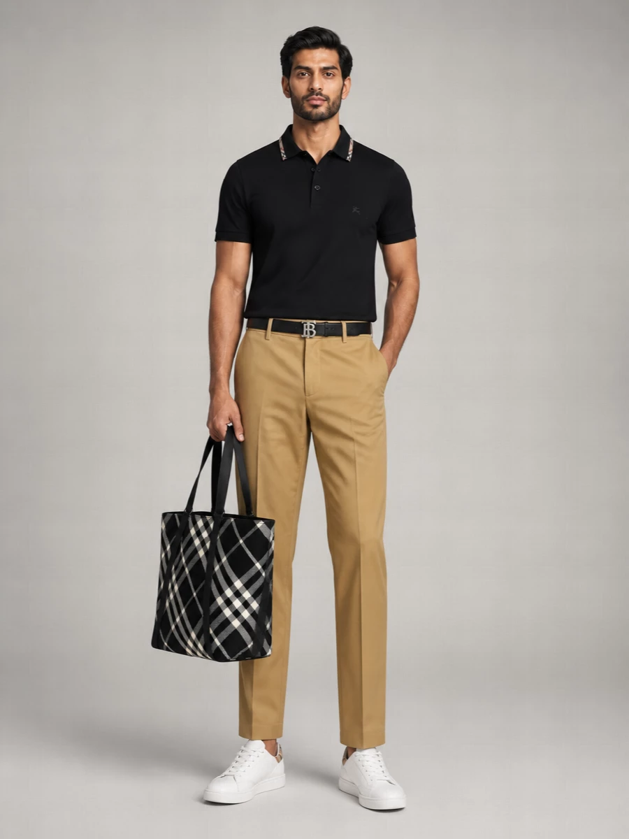 Burberry Cotton Polo Shirt