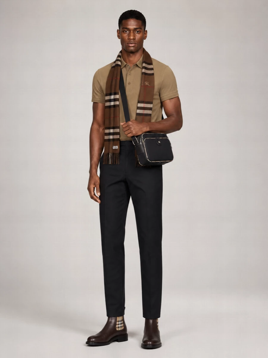 Burberry Cotton Piqué Polo Shirt