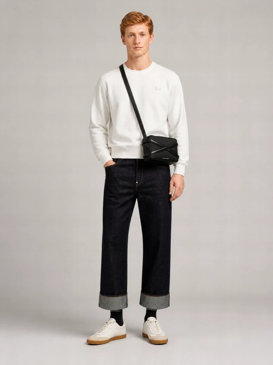 Kenzo Cotton Straight-Leg Jeans