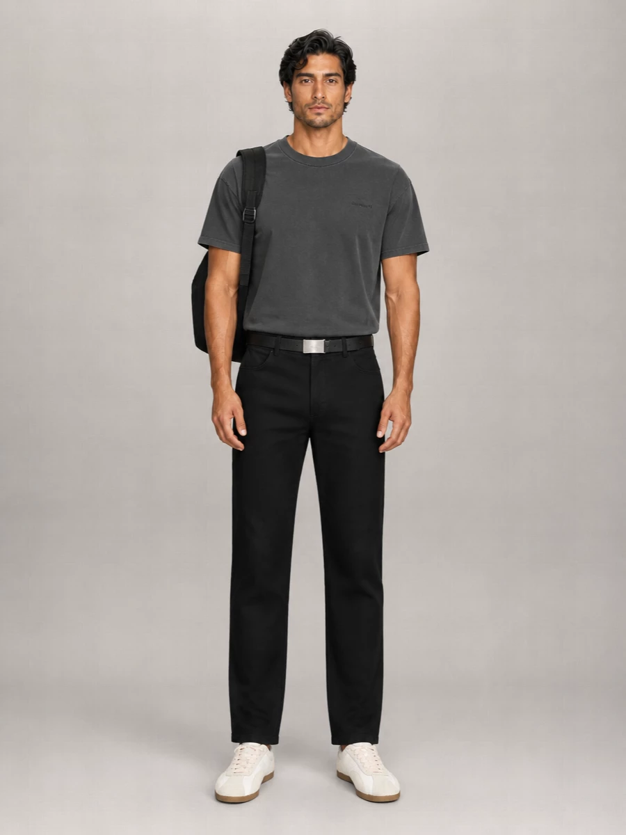 Carhartt Wip Organic Cotton Straight-Leg Trousers